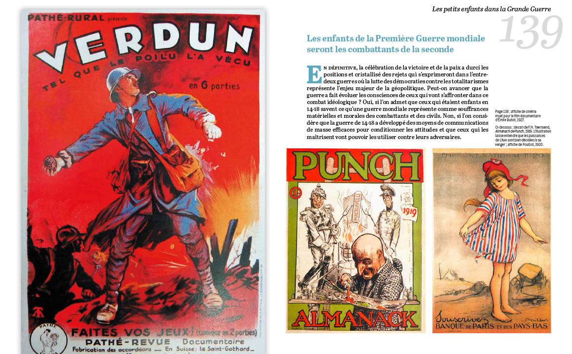 Beau livre- Les Petits enfants dans la grande guerre