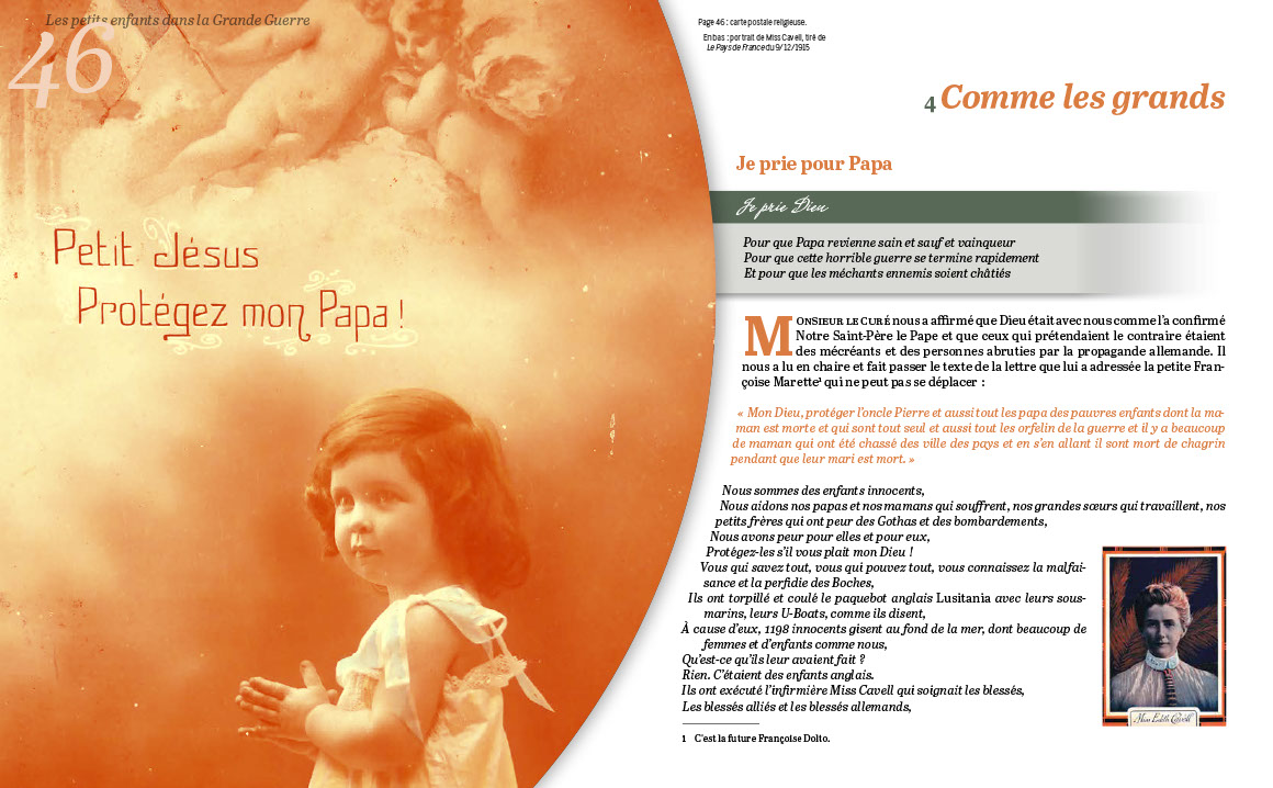 Beau livre- Les Petits enfants dans la grande guerre