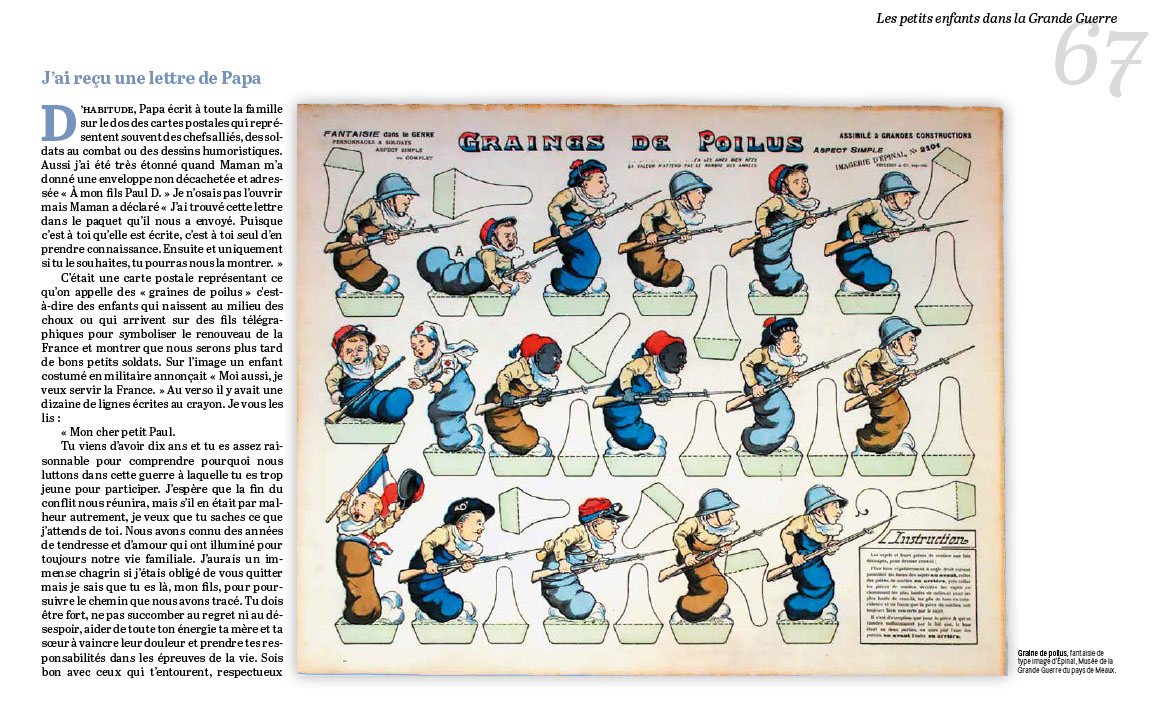 Beau livre- Les Petits enfants dans la grande guerre