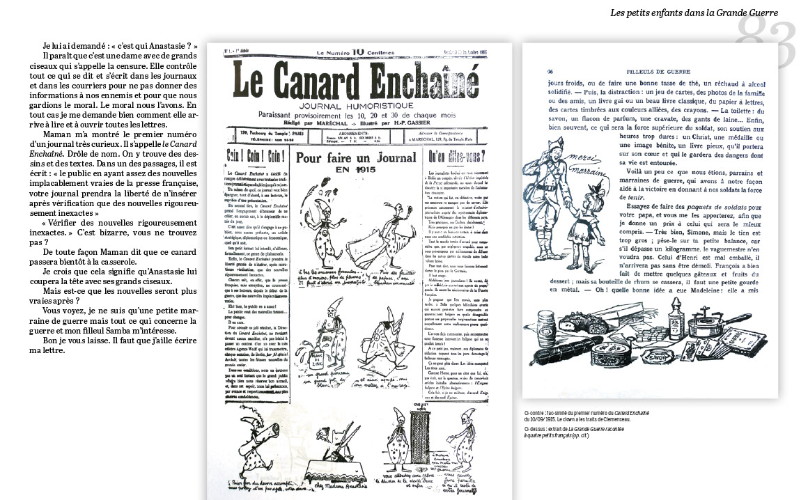 Beau livre- Les Petits enfants dans la grande guerre