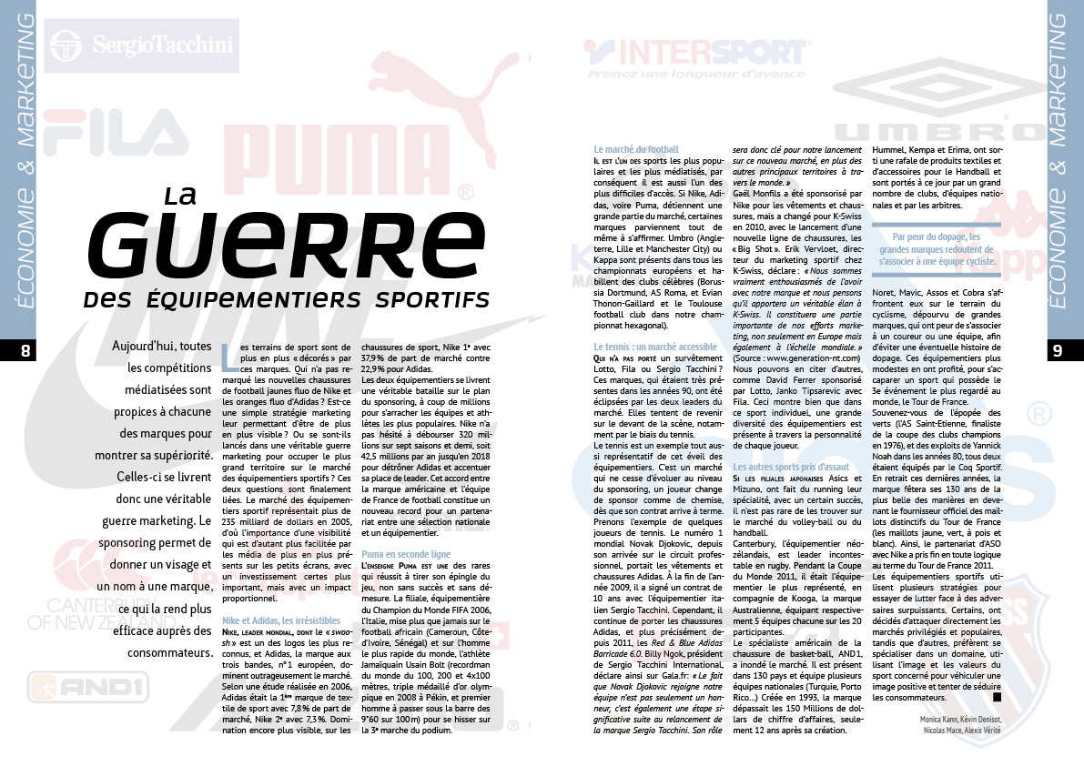 Magazine : Sport Business Mag