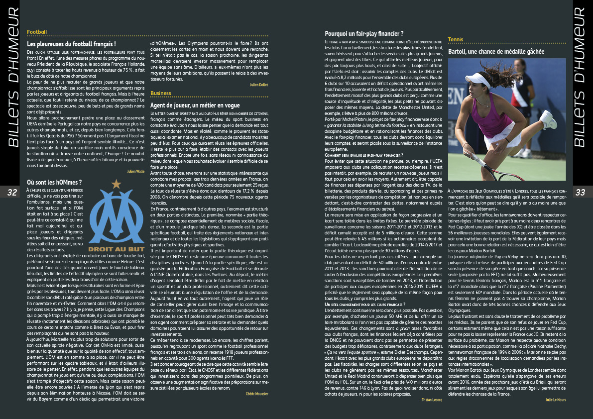 Magazine : Sport Business Mag