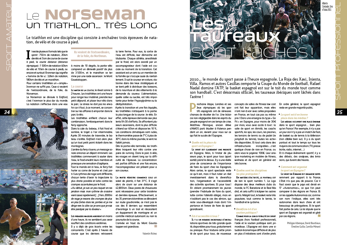 Magazine : Sport Business Mag