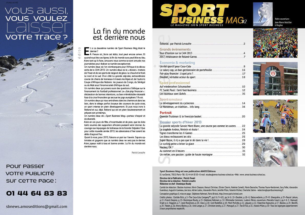 Magazine : Sport Business Mag