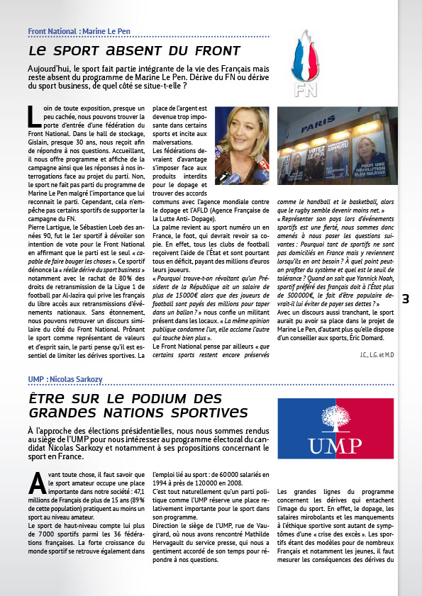 Newsletter : Sport Business News